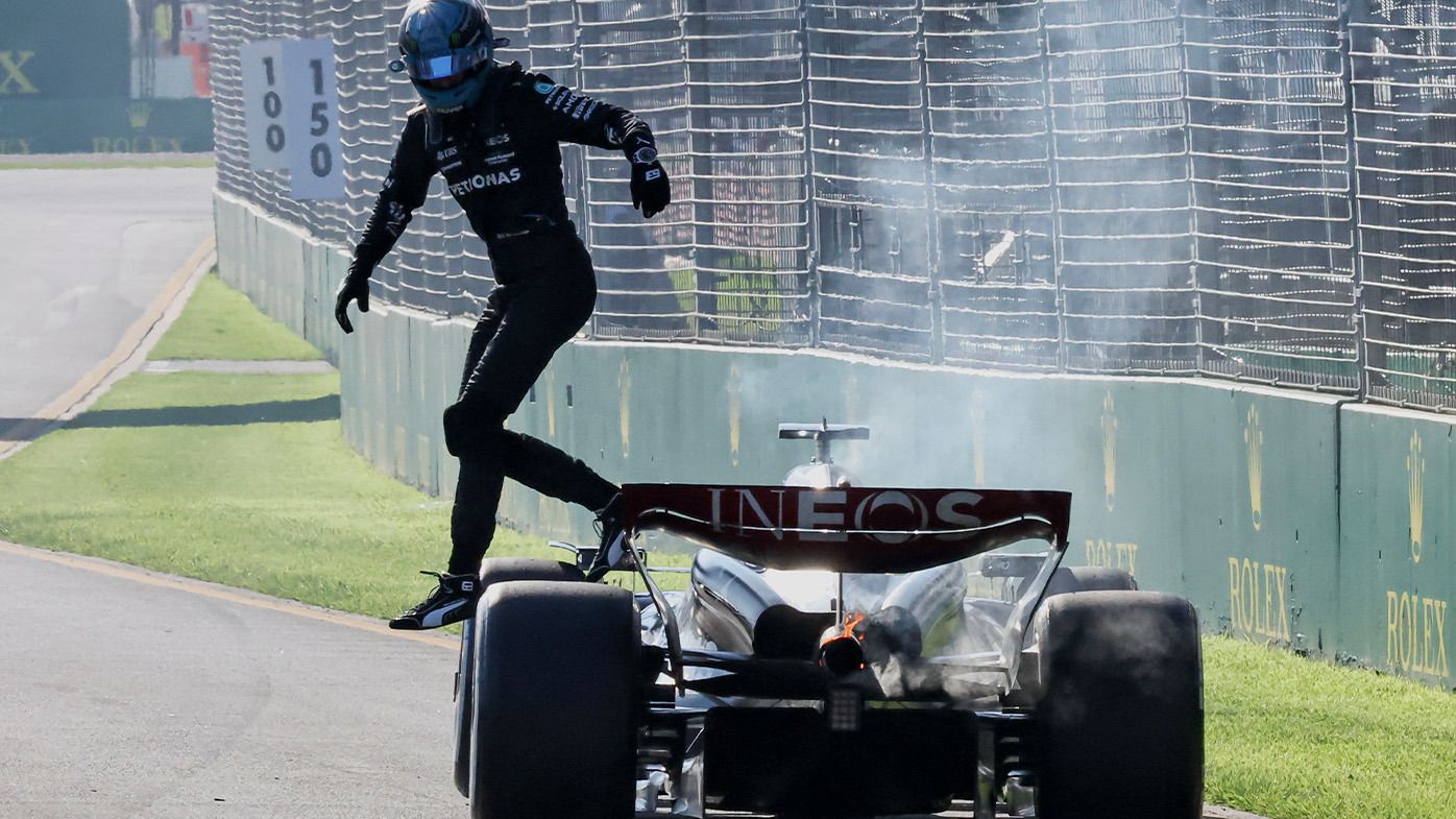 George Russell blasts 'totally unnecessary' Australian Grand Prix decision on disastrous day
