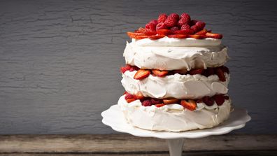 Pavlova stock image