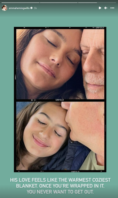 Emma Heming Willis and Bruce Willis