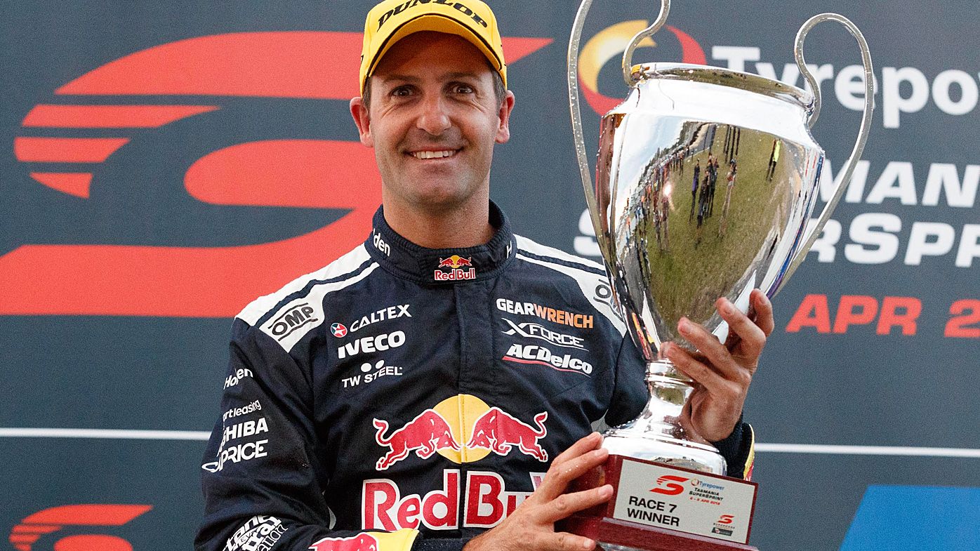 Jamie Whincup claims victory at Supercars in Tasmania