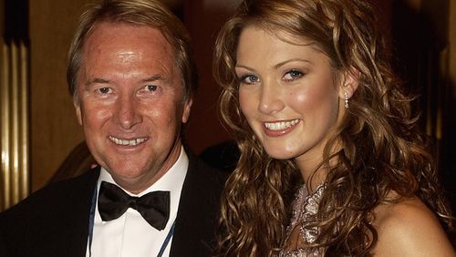 Glenn Wheatley and Delta Goodrem at the 2003 Logies