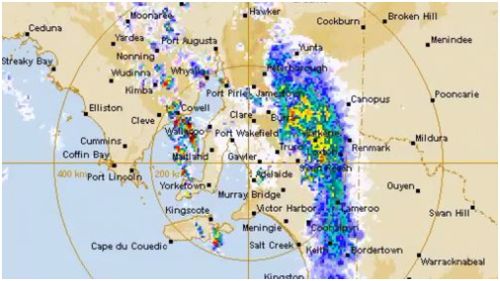 Winds of up to 90km/h are also predicted. (BoM)