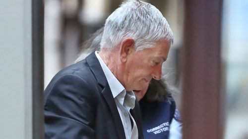 John Spencer White pictured arriving at the Supreme Court of Victoria in Melbourne earlier this year. 
