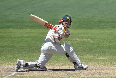Warner was again the pick of the Aussie batsmen in the second innings.