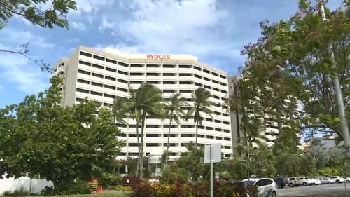 Emergency services were called to the Rydges Hotel on the Esplanade at 1.30am. (9NEWS)