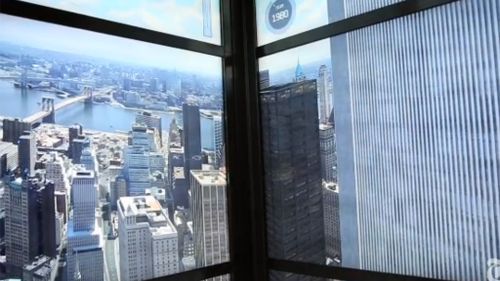 The 2 World Trade Center building will appear for just four seconds. (NY Times)