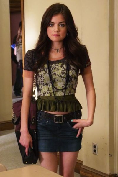 Lucy Hale as Aria Montgomery: Then