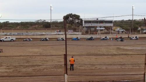 Race steward killed by car on South Australian speedway track
