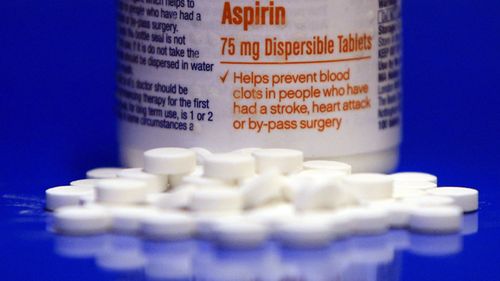 An arrangement of aspirin pills, a drug which has come under greater scrutiny in the last two years.
