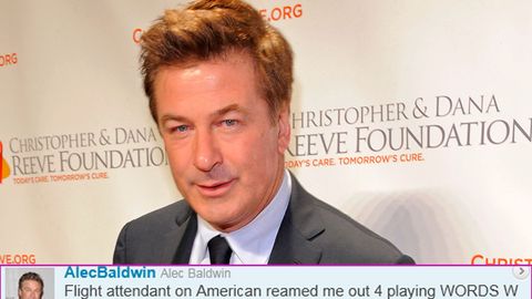 Alec Baldwin kicked off plane for playing 'Word With Friends'