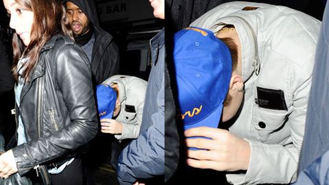 Justin Bieber flips out after being caught with another girl