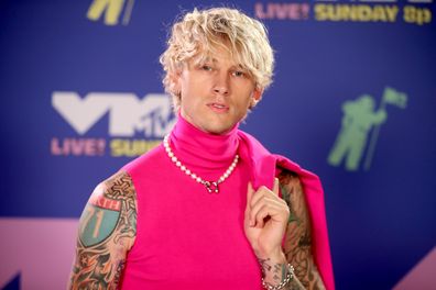 Machine Gun Kelly attends the 2020 MTV Video Music Awards, broadcast on Sunday, August 30th 2020. 