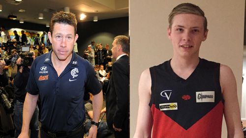 Former Carlton coach Brett Ratten's son Cooper died in a car crash this morning. (Supplied)