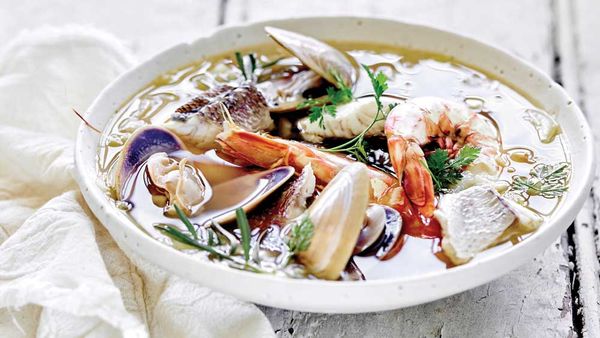 Summery seafood stew, Emma Ellice-Flint