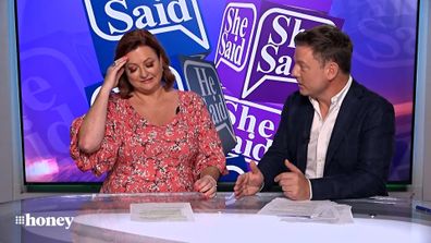 Ben Fordham and Shelly Horton on He Said She Said