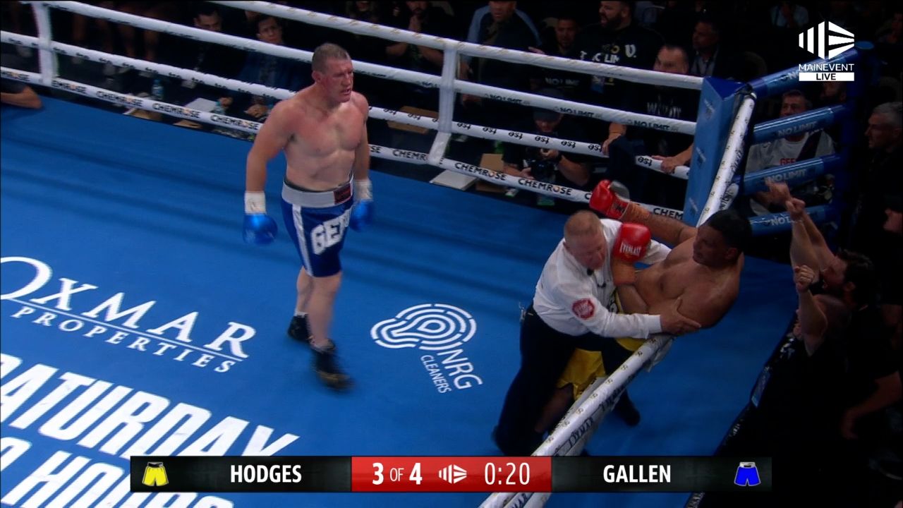 Gallen lucky not to be disqualified says Jeff Fenech as officiating draws ire of most
