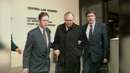 Mr Bond served four years in jail in the late 1990s over corporate fraud charges. (9NEWS)