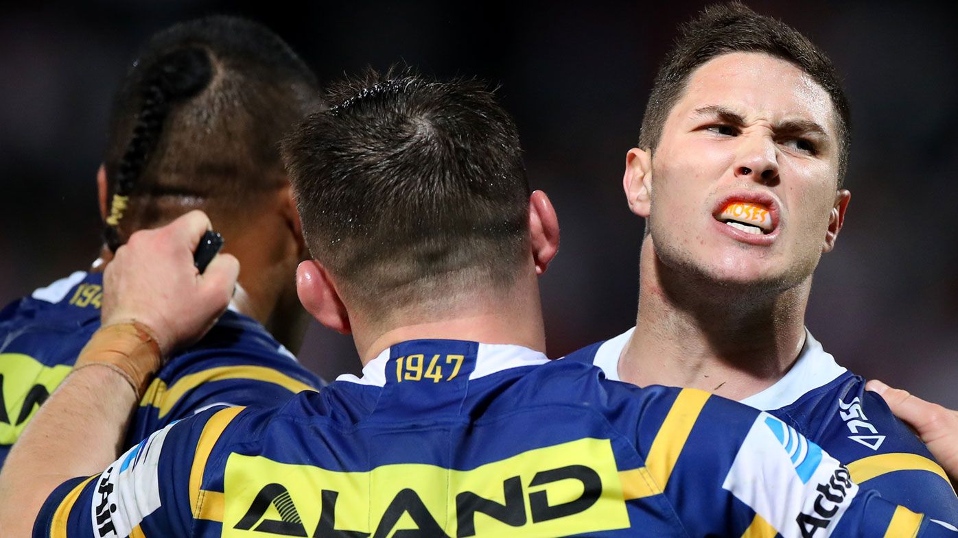 Mitchell Moses' blunt conversation with Eels legend Peter Sterling
