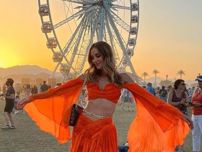 Bec Judd Coachella 2022 iconic look