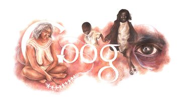 Ineka Voigt's winning Google Doodle design. (Google/Ineka Voigt)