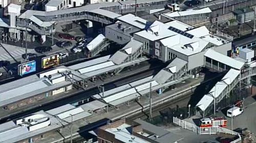 Elderly woman struck by train at Sydney station