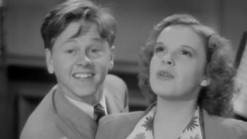 Rooney starred alongside some of Hollywood's most famous actors, including Judy Garland.