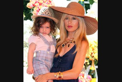 If looks could kill! He's already got  fashion designer mum Rachel Zoe's withering gaze down pat. We smell a future fashionista!  <br/>