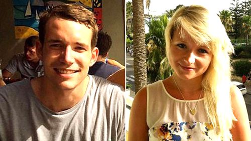 David Miller (24) and Hanna Witheridge (23) were discovered dead in September 2014 on a beach on Koh Tao.
