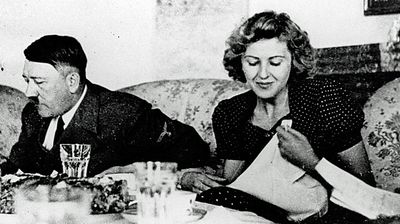 <p>Eva Braun</p>
<p>The long-time partner of Adolf Hitler, the leader of Germany’s Third Reich, met the future fuehrer at the age of 17. Despite attempting suicide twice in the early years of their relationship, Braun became a key figure within Hitler’s social circle.</p>
<p>
She enjoyed just 40 hours married to the architect of World War II and arguably the most murderous dictator in history. In the early hours of April 29, 1945, she died after biting into a cyanide capsule as Russian troops were knocking on the door.</p>