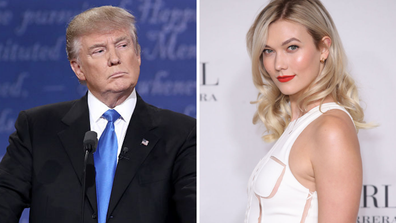 Karlie Kloss has opened up about what it's like having the Trump family has in-laws. 