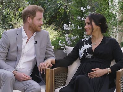 Prince Harry and Meghan Markle talk to Oprah