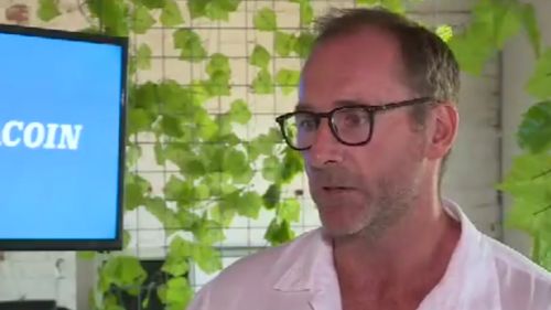 Mr Hurley described Strayacoin as a fully functioning parody. (9NEWS)