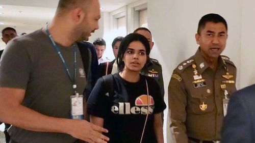 Saudi teen Rahaf Alqunun was granted asylum in Australia, according to a Thai official.