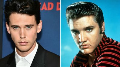 Austin Butler plays Elvis in the biopic.