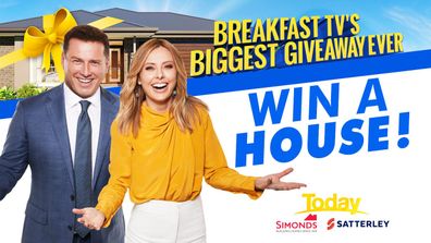 Win a house promotion