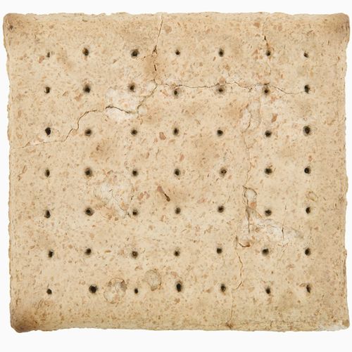 Ration biscuits were sometimes ﻿known as an Anzac biscuit, Anzac tile or Hard Tack biscuit.