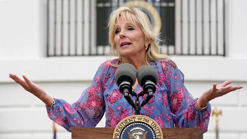 Jill Biden has apologised for likening Latinos in America to 'breakfast tacos'.