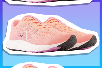 9PR: New Balance Women's 520V8 Running Sport Shoes. Pink