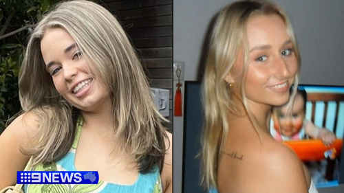 O primeiro-ministro Anthony Albanese reuniu-se com as famílias de Holly Bowles, à esquerda, e Bianca Jones, à direita.