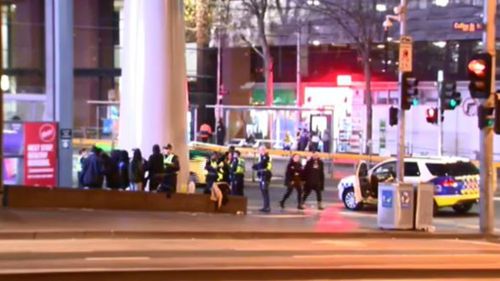 Policeman punched by teenage girl outside Melbourne train station