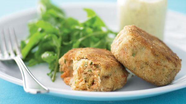 Salmon croquettes