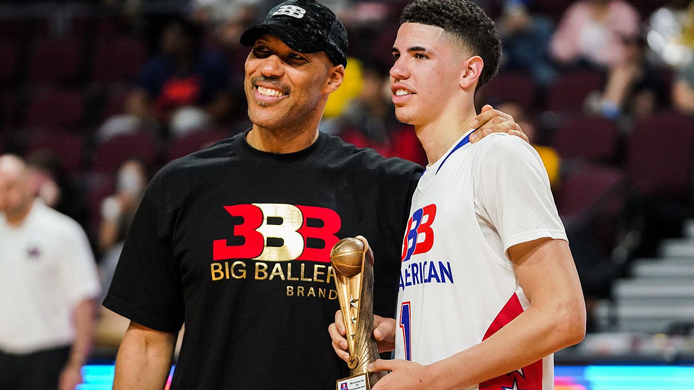 LaVar and LaMelo Ball