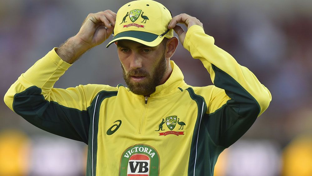 Glenn Maxwell is one of five spin options for Australia in India. (AAP)
