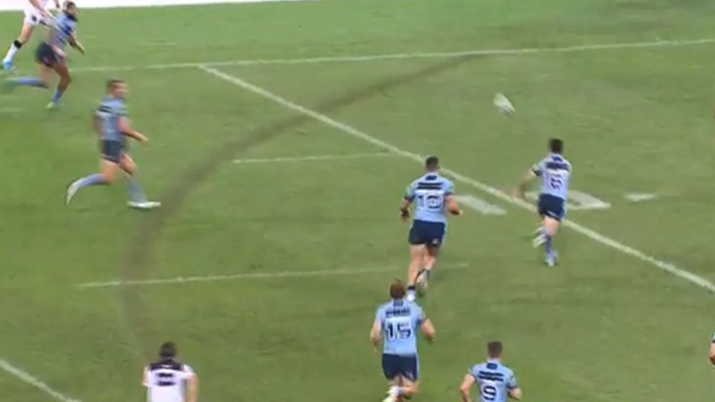 Fans blow up over contentious forward pass in Blues State of Origin win