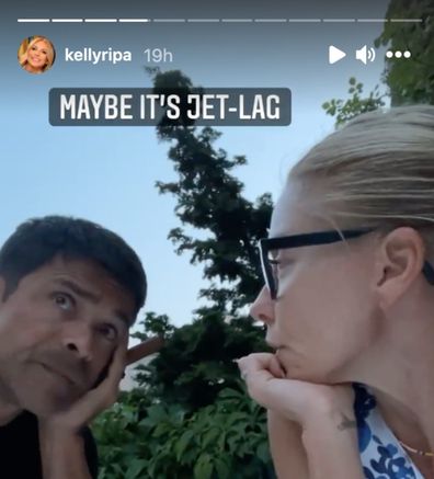 Kelly Ripa has addressed speculation she's missing a foot.