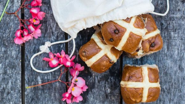 The Grounds hot cross buns