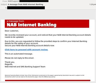 Nab Westpac Scam Banks Targeted By Email Phishing Scam