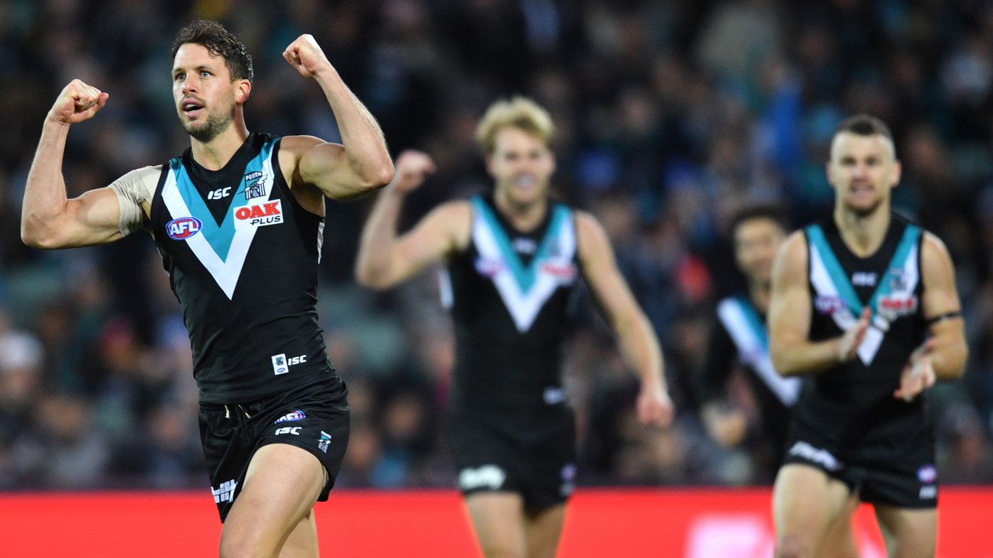 Power down Saints, surge to second in AFL