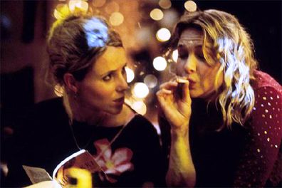 Sally Phillips, Shazza, Renee Zellweger, Bridget Jones, Bridget Jones' Diary