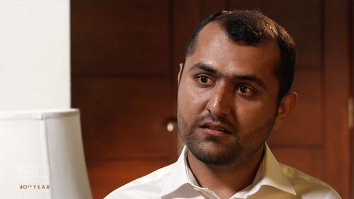 Faisal Ullah secretly recorded the conditions on the boat. (60 Minutes)